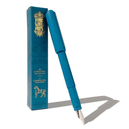 Ferris Wheel Press The Carousel Fountain Pen Medium - Tattler's Teal